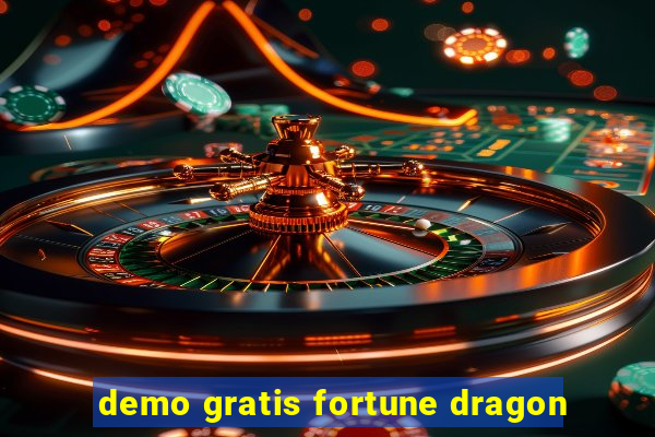 demo gratis fortune dragon