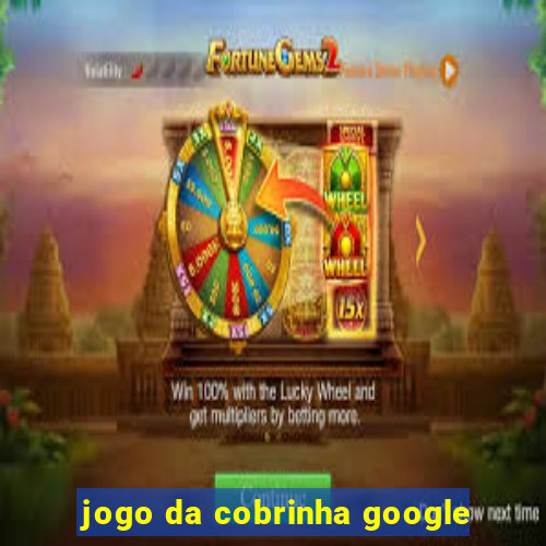 jogo da cobrinha google