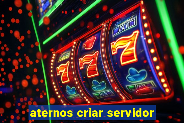aternos criar servidor