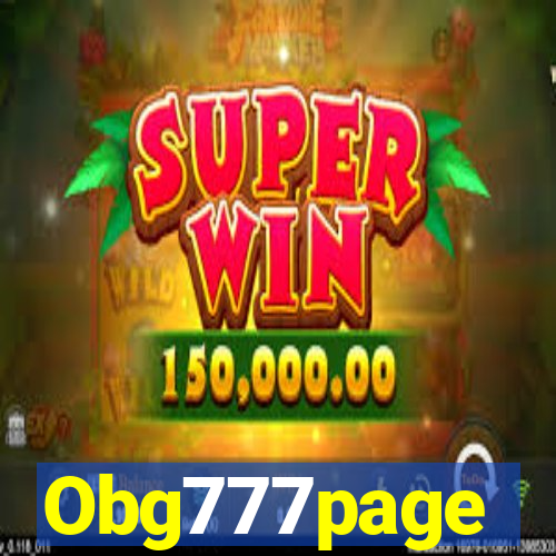 Obg777page