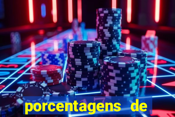 porcentagens de jogos pagantes