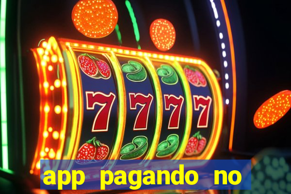 app pagando no cadastro via pix
