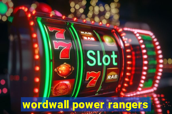 wordwall power rangers