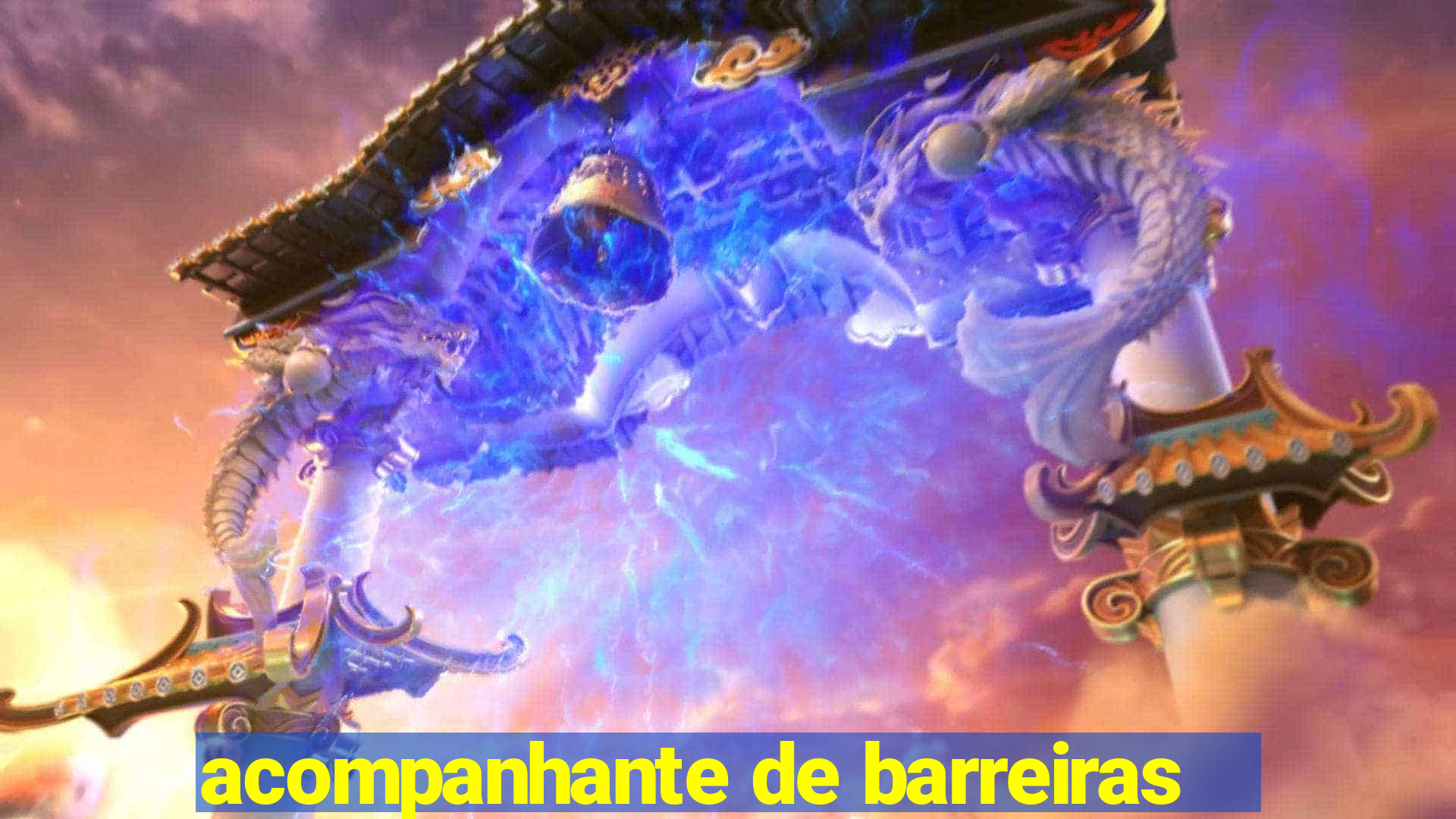 acompanhante de barreiras