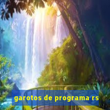 garotos de programa rs
