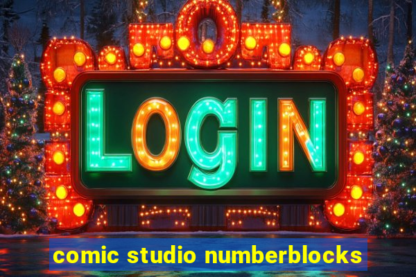 comic studio numberblocks