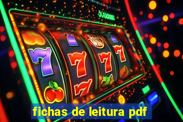 fichas de leitura pdf
