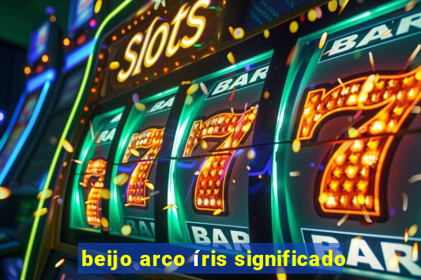 beijo arco íris significado