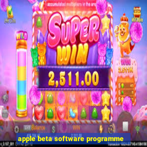 apple beta software programme