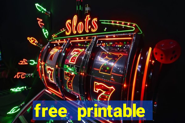 free printable christmas bingo cards