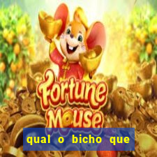 qual o bicho que vai dar hoje