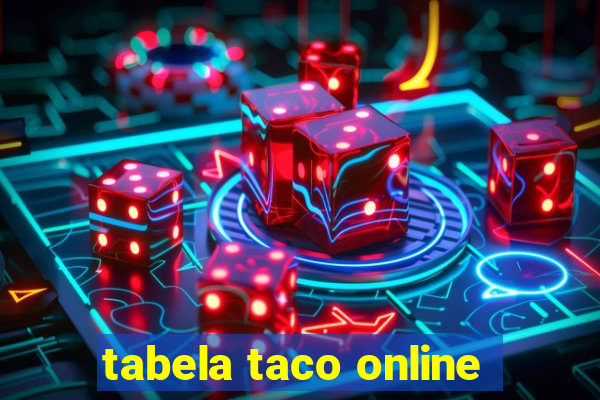 tabela taco online