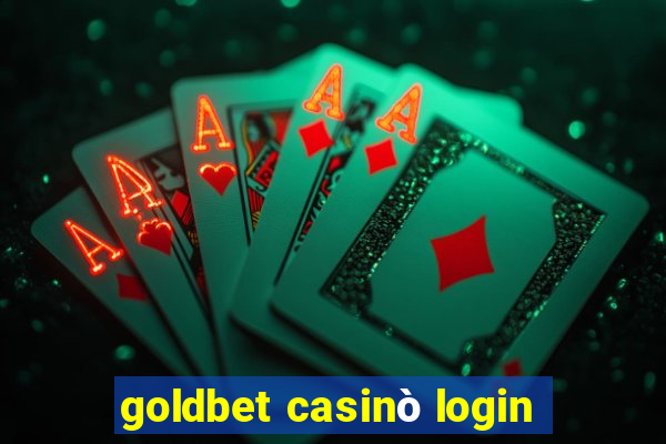 goldbet casinò login
