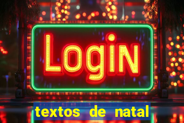 textos de natal para imprimir