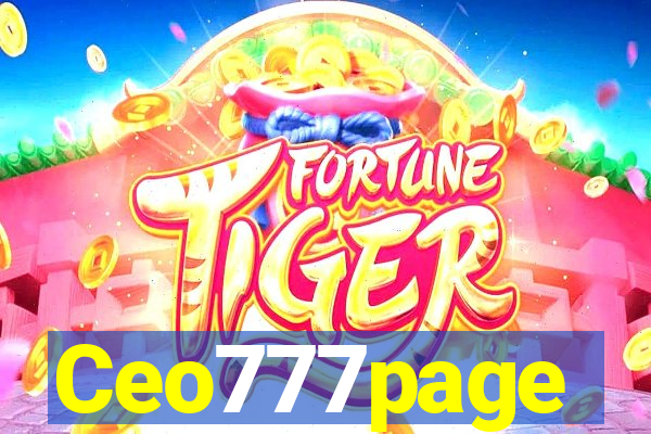 Ceo777page