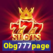 Obg777page