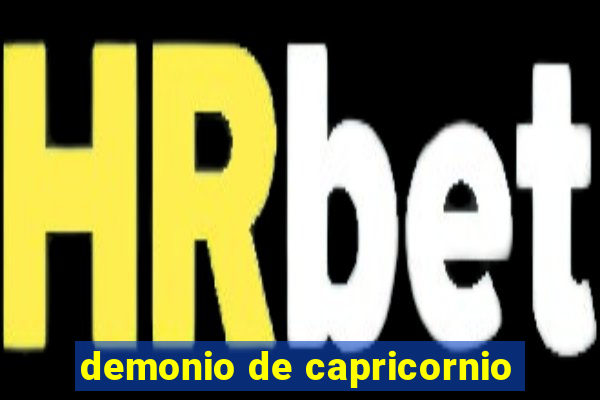 demonio de capricornio