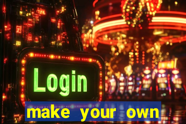 make your own bingo app