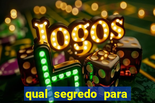 qual segredo para ganhar no minas cap
