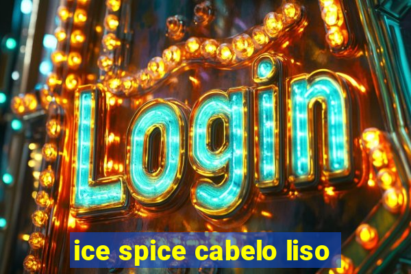 ice spice cabelo liso