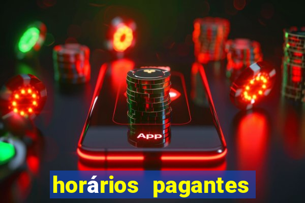 horários pagantes fortune tiger madrugada
