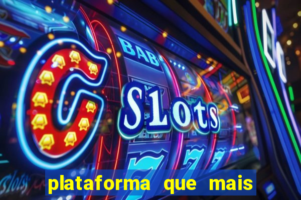 plataforma que mais paga no fortune tiger
