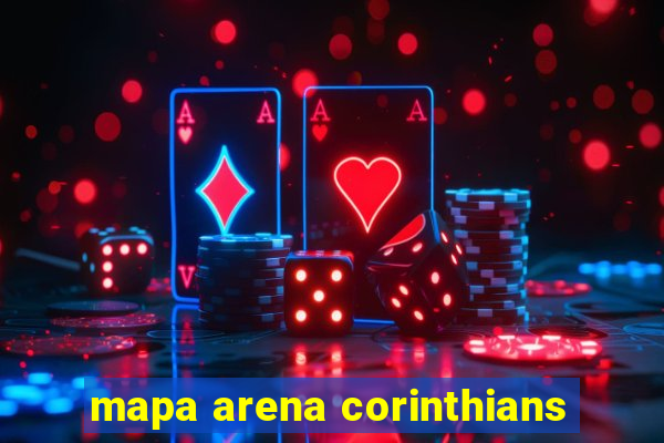 mapa arena corinthians