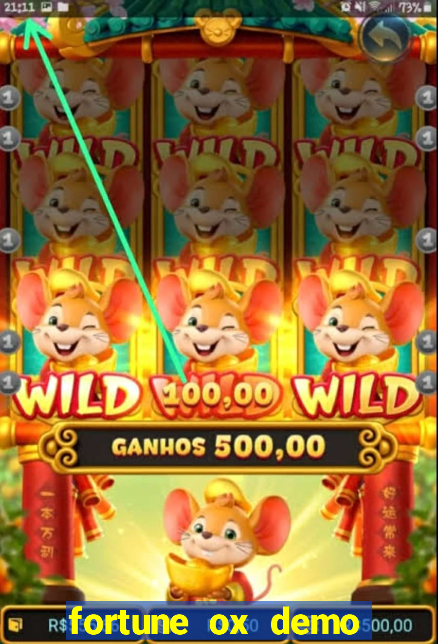 fortune ox demo grátis tigre