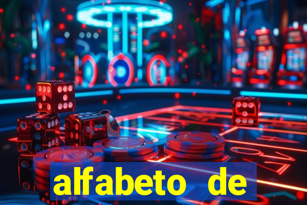 alfabeto de caligrafia bonita