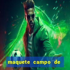 maquete campo de futebol (isopor)