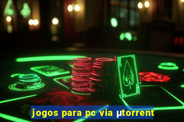 jogos para pc via μtorrent