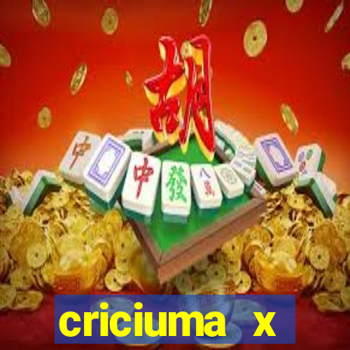 criciuma x fluminense palpite
