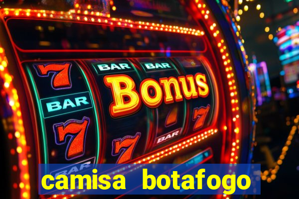 camisa botafogo plus size