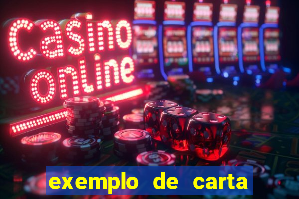 exemplo de carta de leitor
