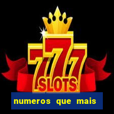 numeros que mais saem no minas cap