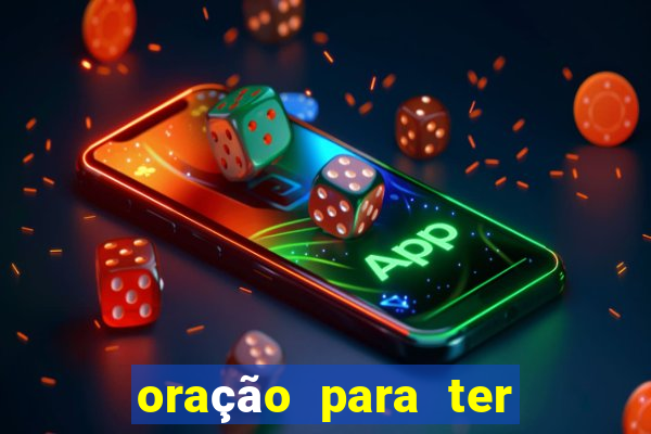 oração para ter sorte em tudo
