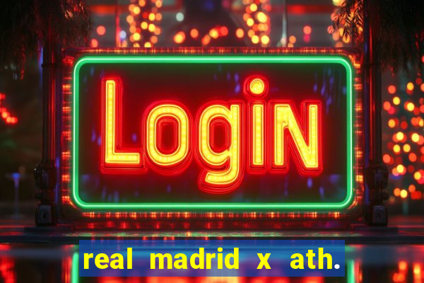 real madrid x ath. bilbao palpite
