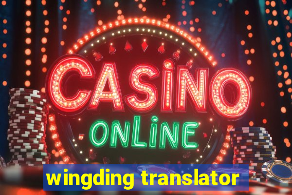 wingding translator