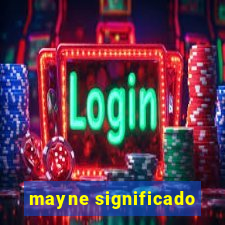 mayne significado