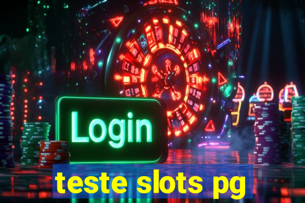 teste slots pg