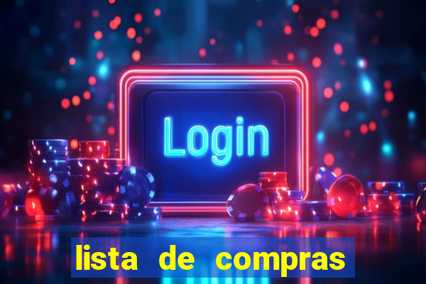 lista de compras supermercado completa pdf