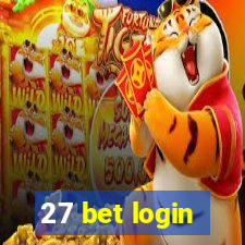 27 bet login