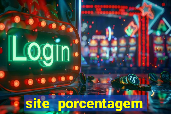 site porcentagem slots pg