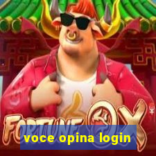 voce opina login