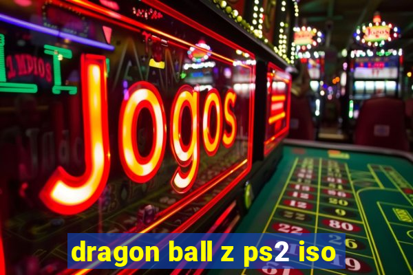 dragon ball z ps2 iso