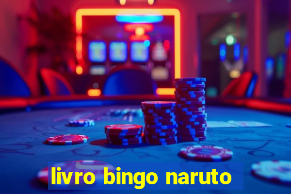 livro bingo naruto