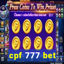 cpf 777 bet
