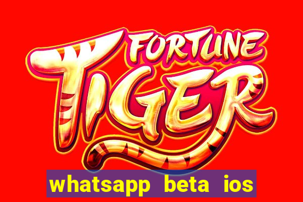 whatsapp beta ios testflight code 2024