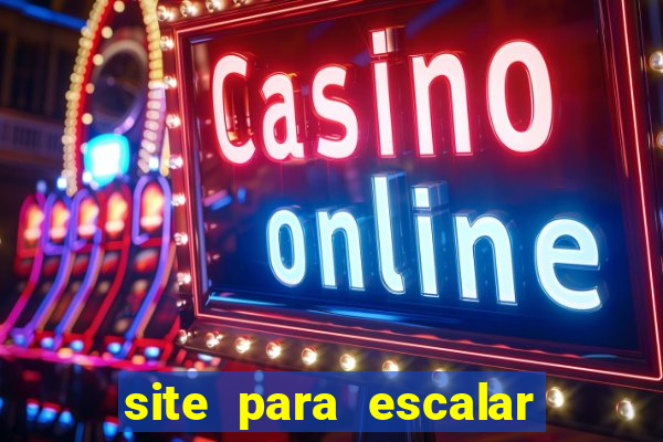 site para escalar time de futebol