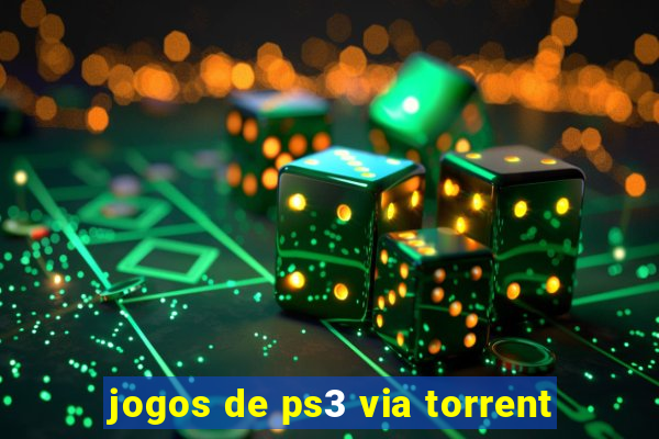 jogos de ps3 via torrent